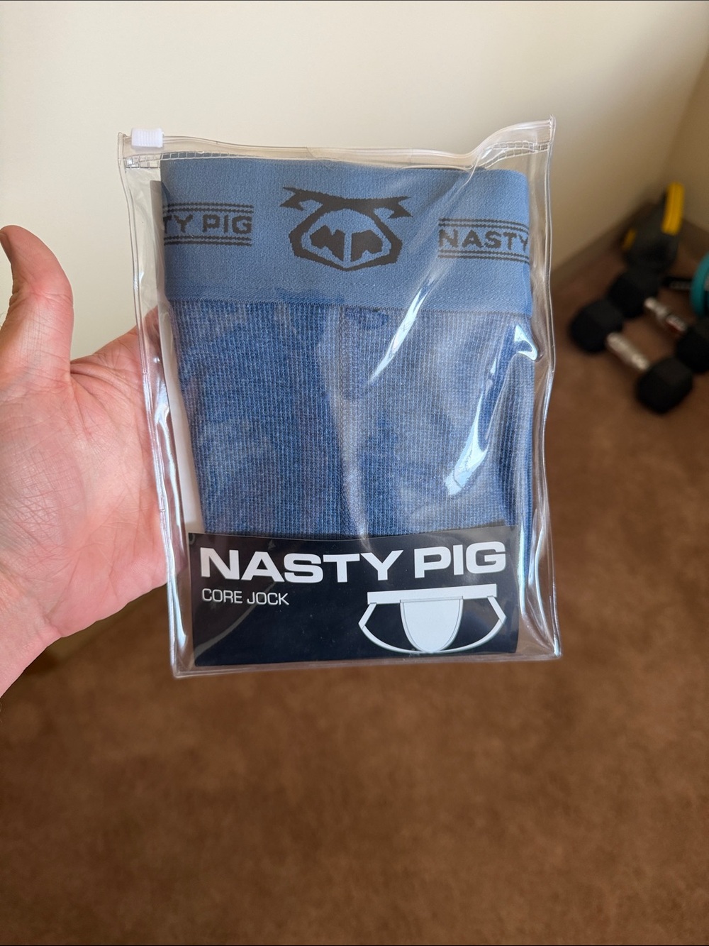 Nasty Pig Core Jock - Slate Blue